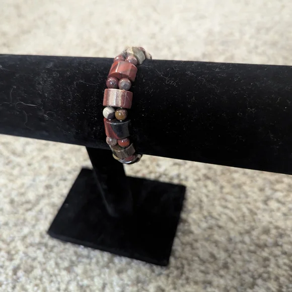 Gemstone Stretch Bracelet - Picture 2 of 3